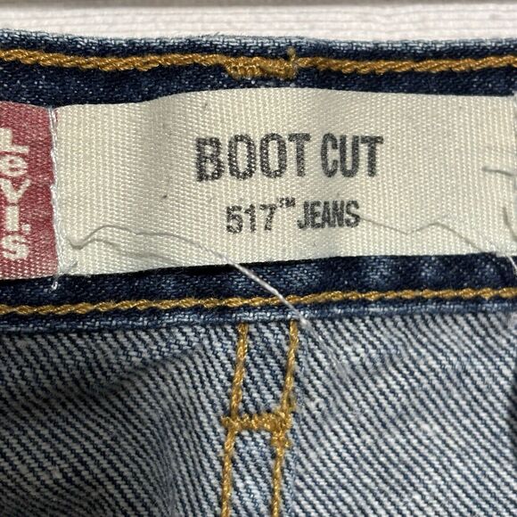 Levis 517 Jeans Mens 34x30 RUNS SMALL Boot Cut Cowboy Rodeo Rancher Red Tab - Picture 6 of 14